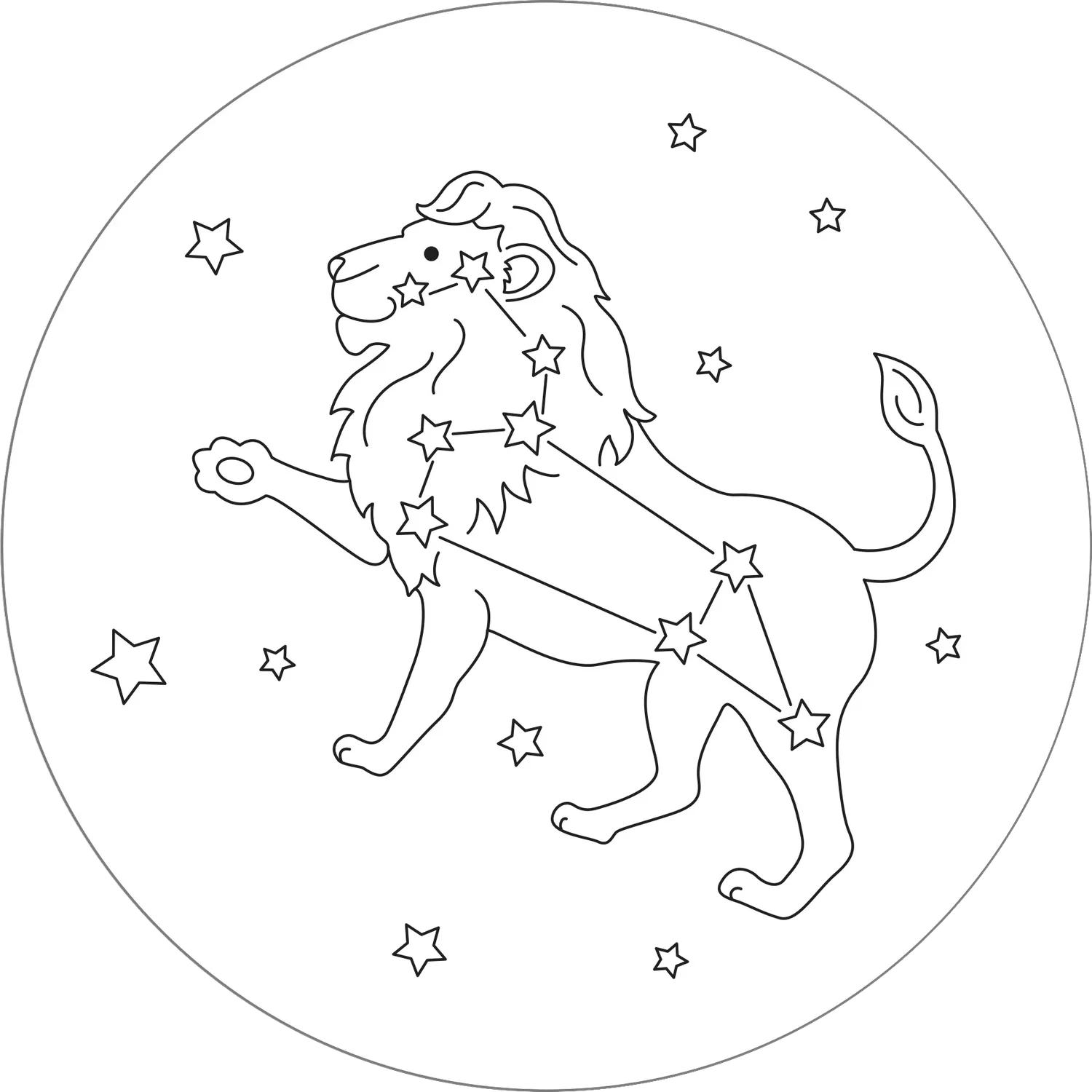 Peter Pauper Press Celestial broderimønster 10 stk
