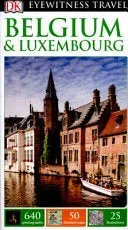 Bokia Belgium & Luxembourg reiseguide pent brukt kart