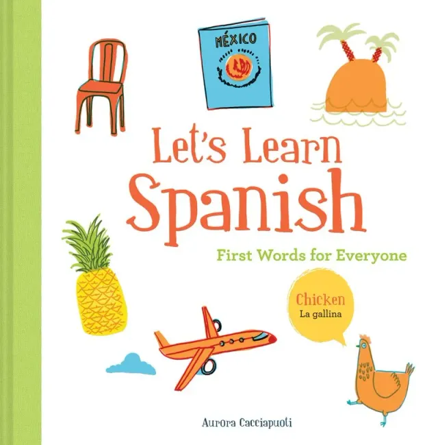 Abrams and Chronicle Let's Learn Spanish innbundet spanskbarnebok