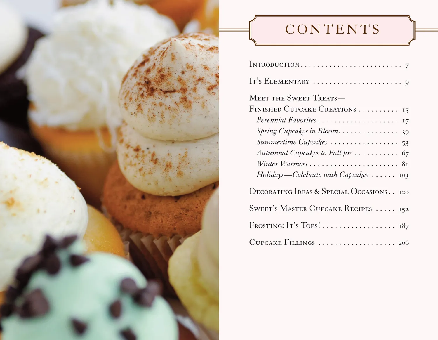 Peter Pauper Press Sweet Little Book of Cupcakes kokebok