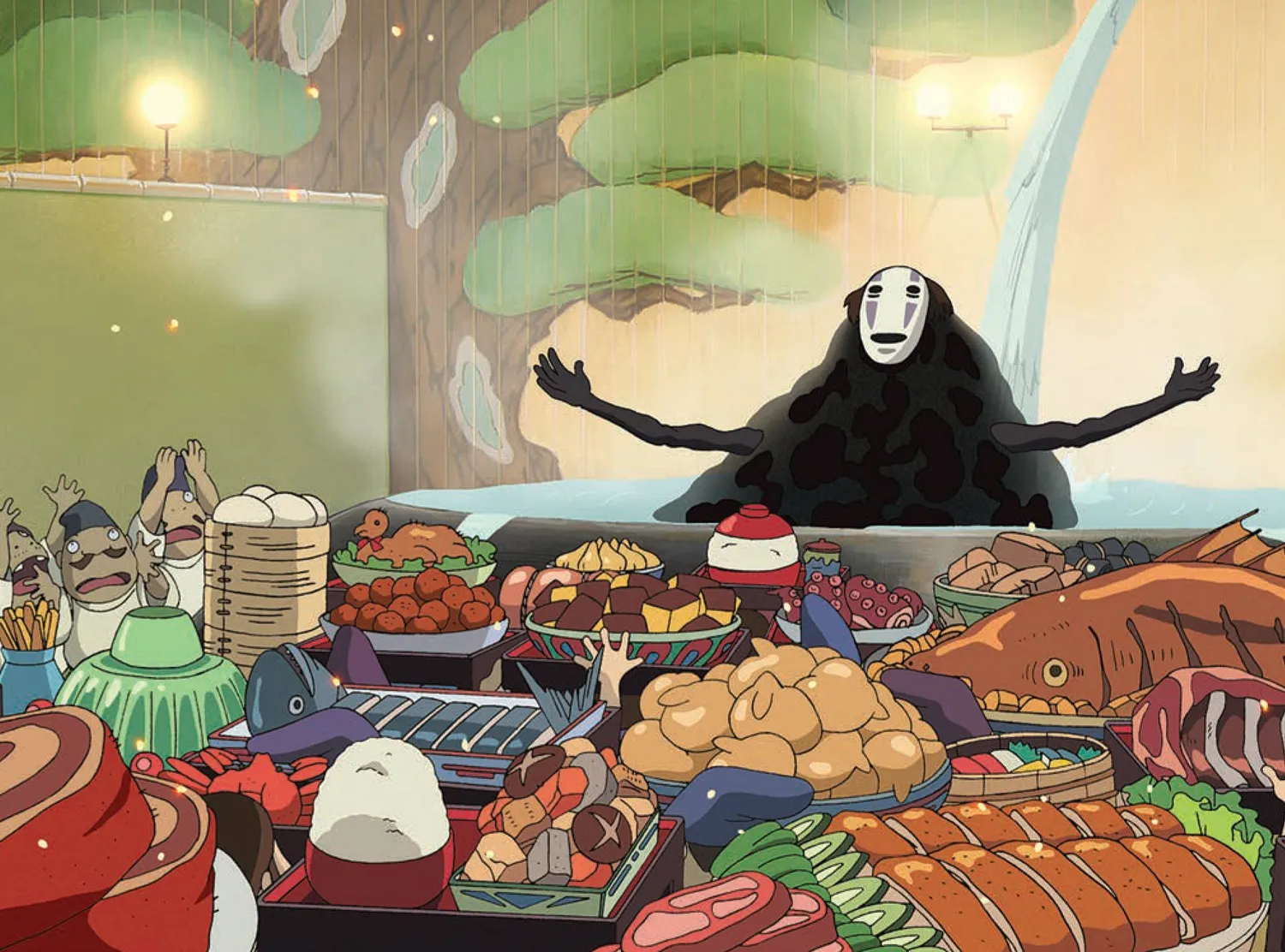 Chronicle Books Spirited Away postkort 30-pakning Ghibli