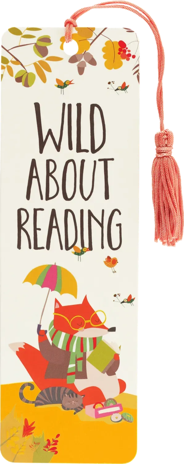 Peter Pauper Press Wild About Reading bokmerke barn