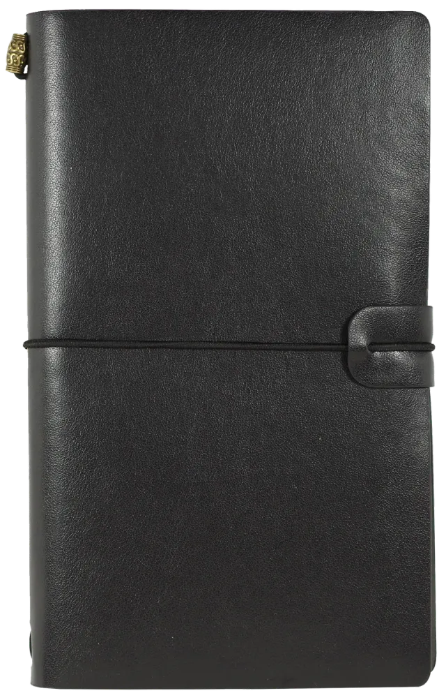 Peter Pauper Press Voyager Black Notebook notatbok 3 innlegg