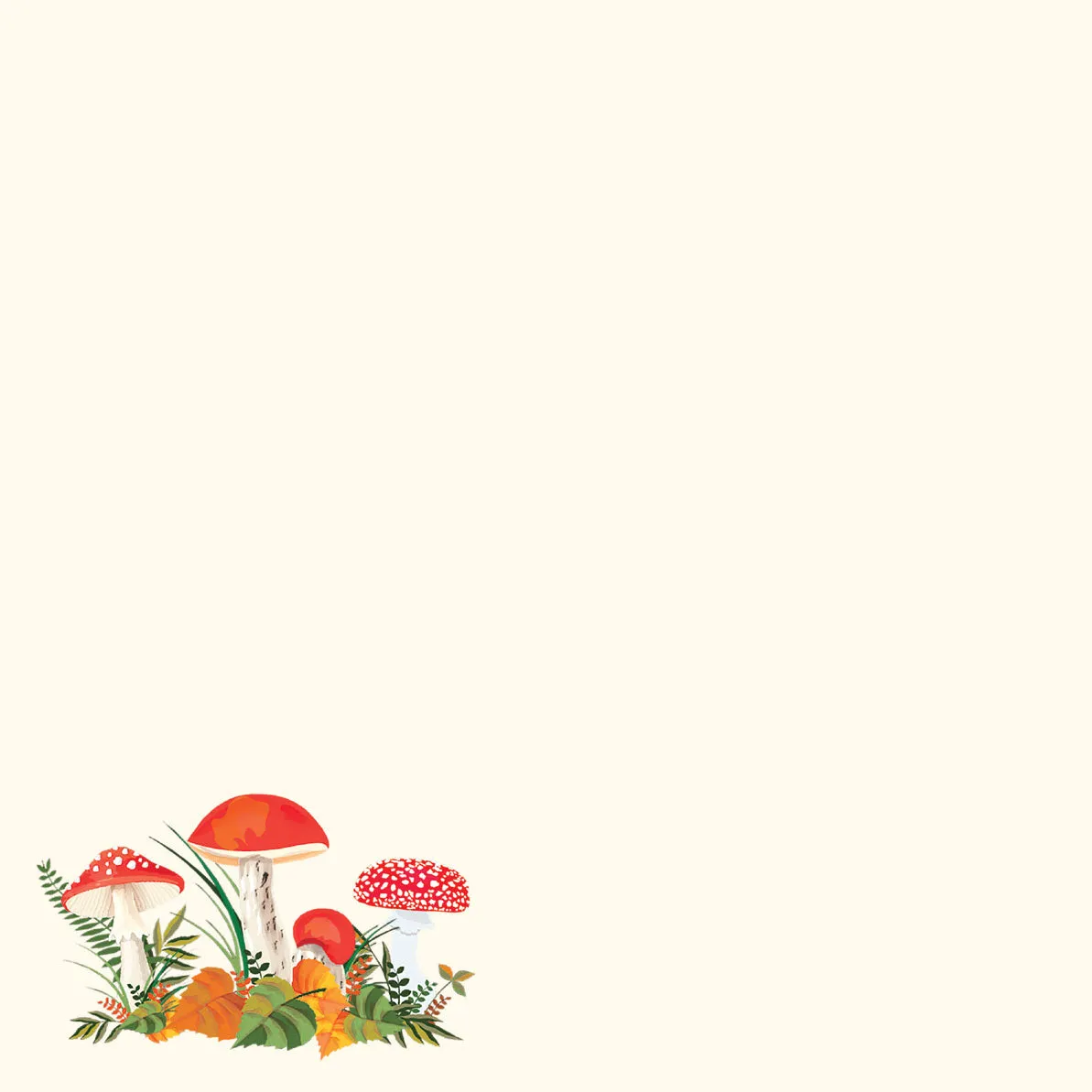 Peter Pauper Press Mushrooms notatblokk 250 ark sopp