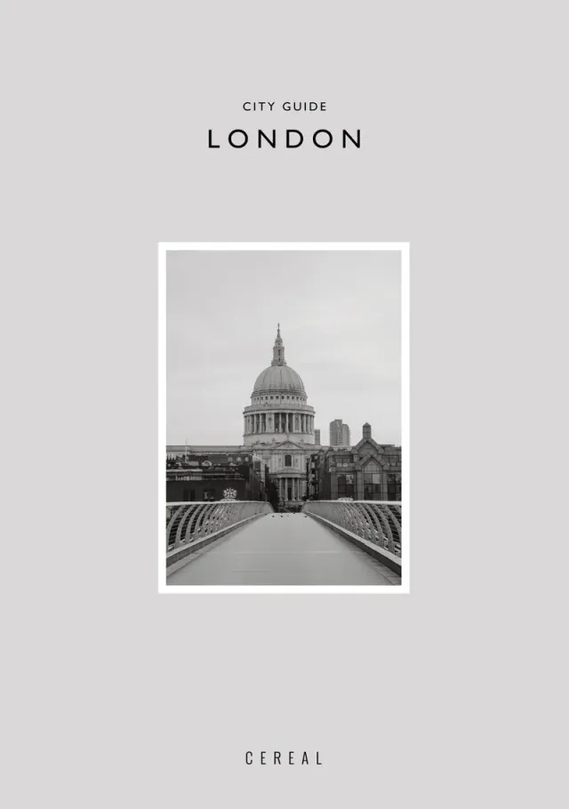 Cereal City Guide London reiseguide heftet kuratert