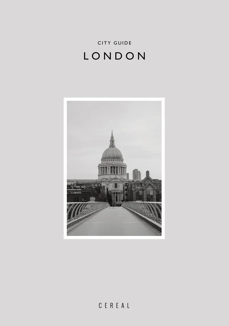 Cereal City Guide London reiseguide heftet kuratert