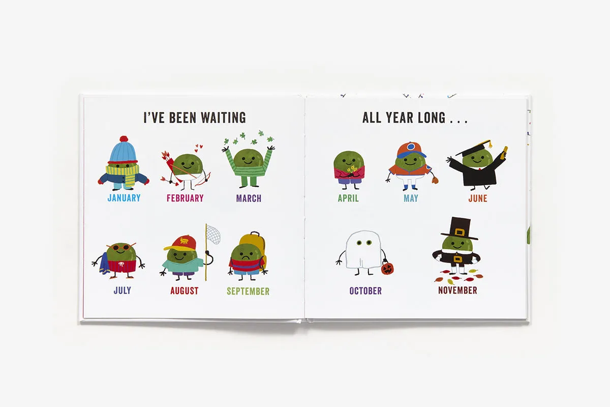 Appleseed Vegetables in Holiday Underwear bildebok innbundet jul