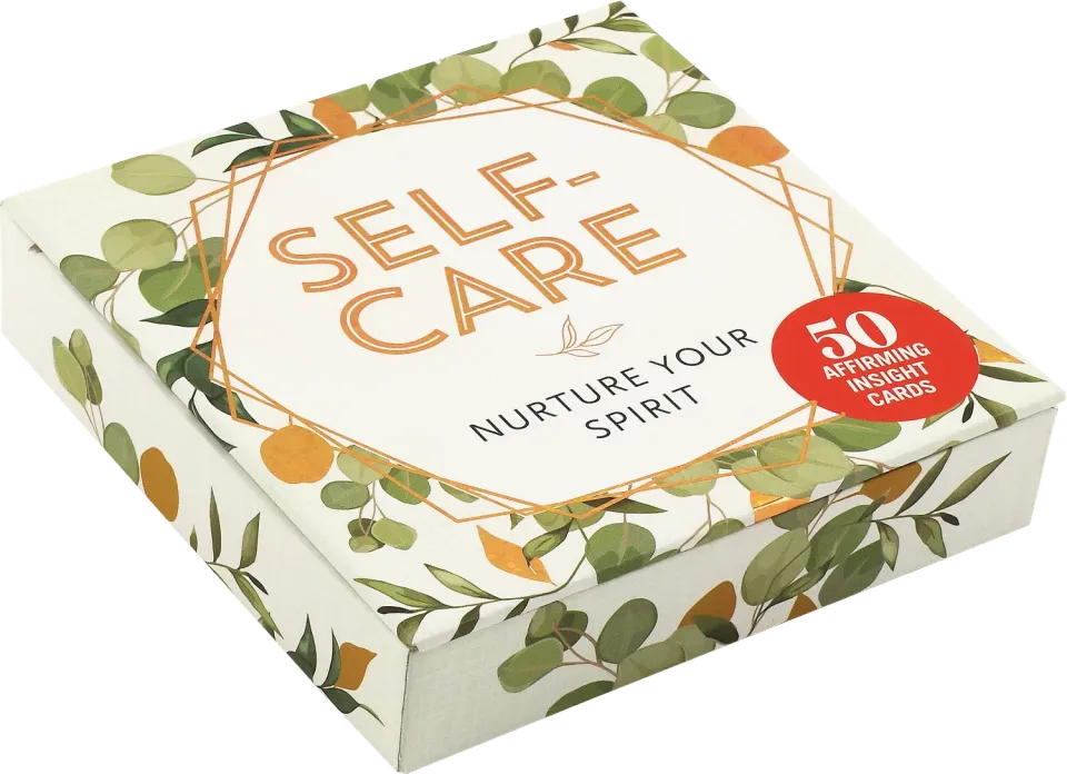 Peter Pauper Press Self-Care Insight Cards inspirasjonskort