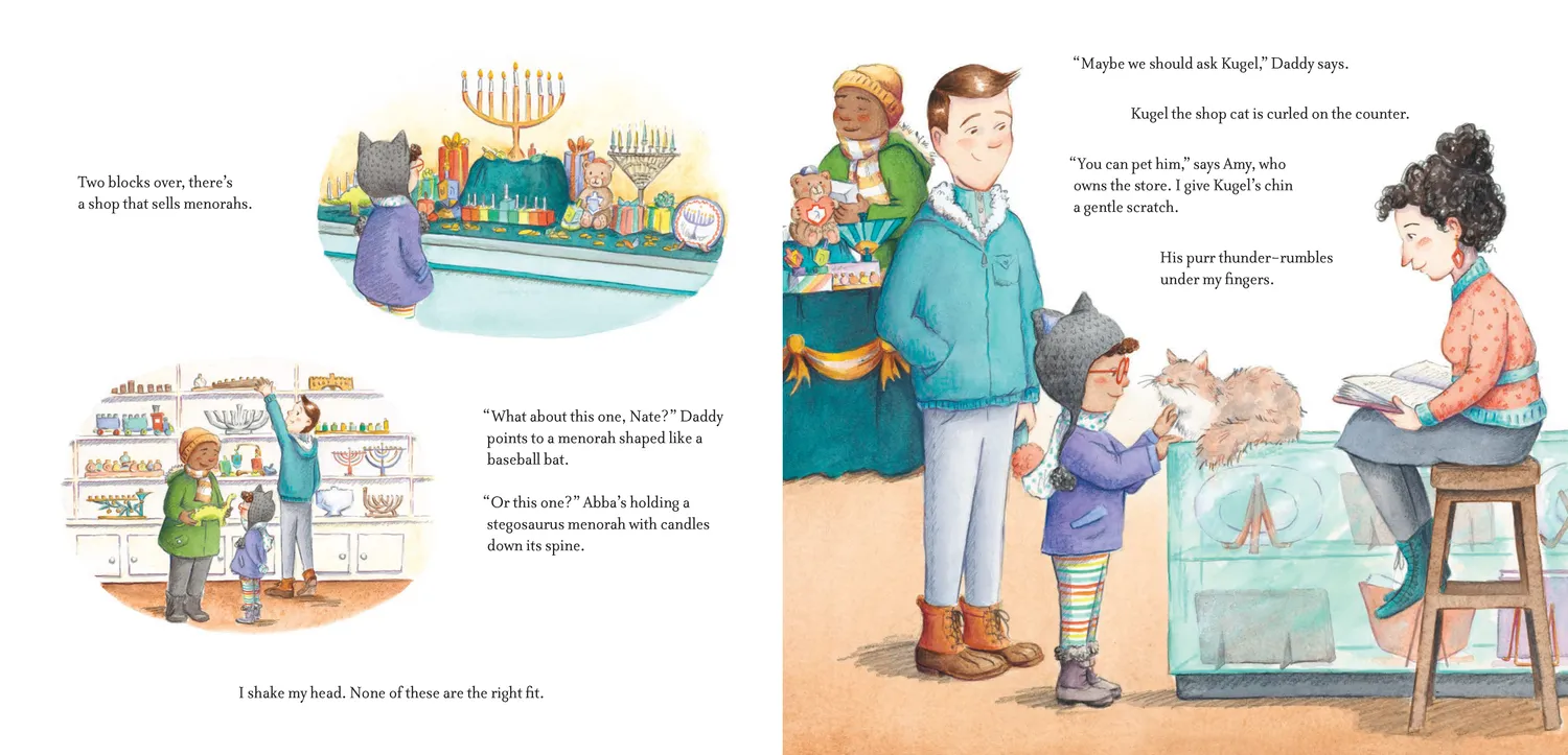 Lost and Found Hanukkah innbundet barnebok 5-8