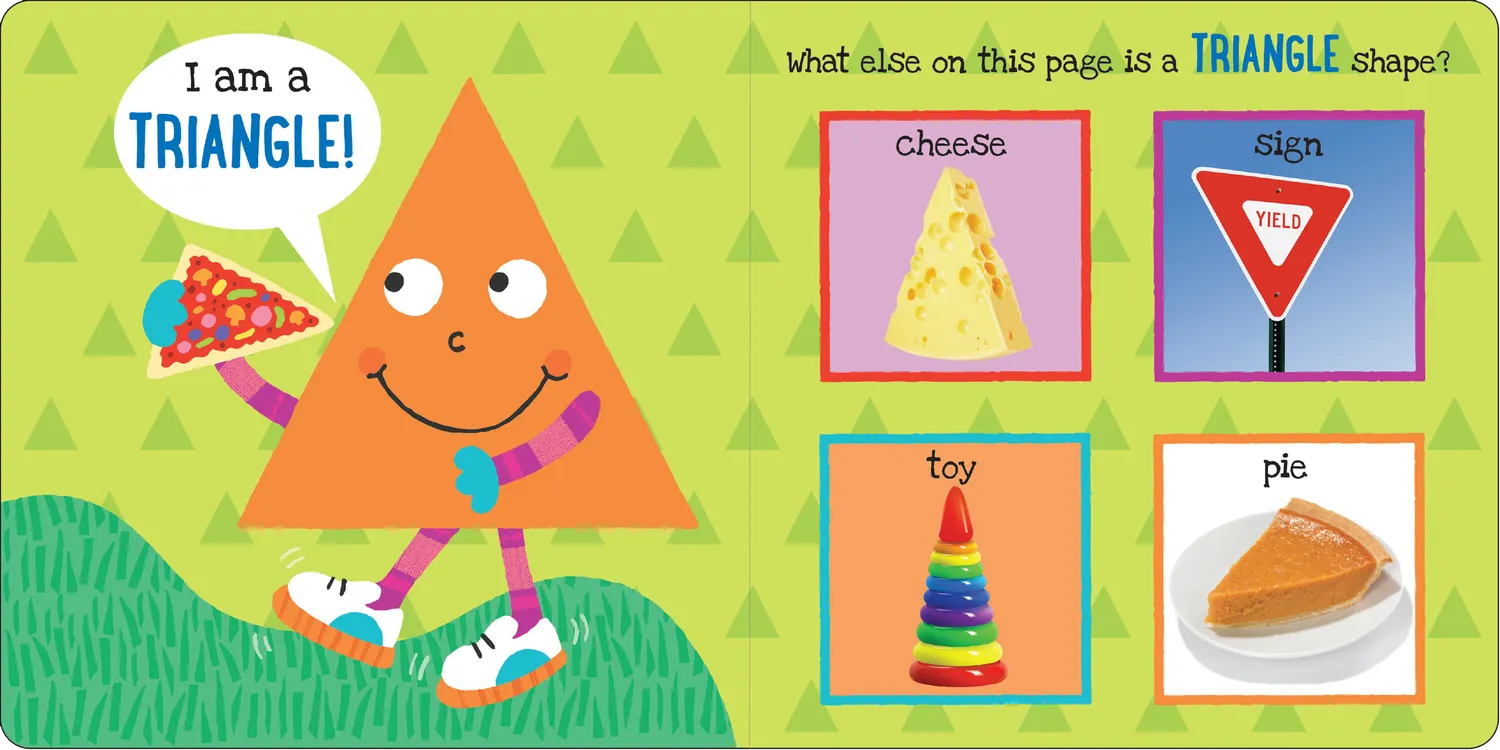 Peter Pauper Press My First Shapes pekebok former baby