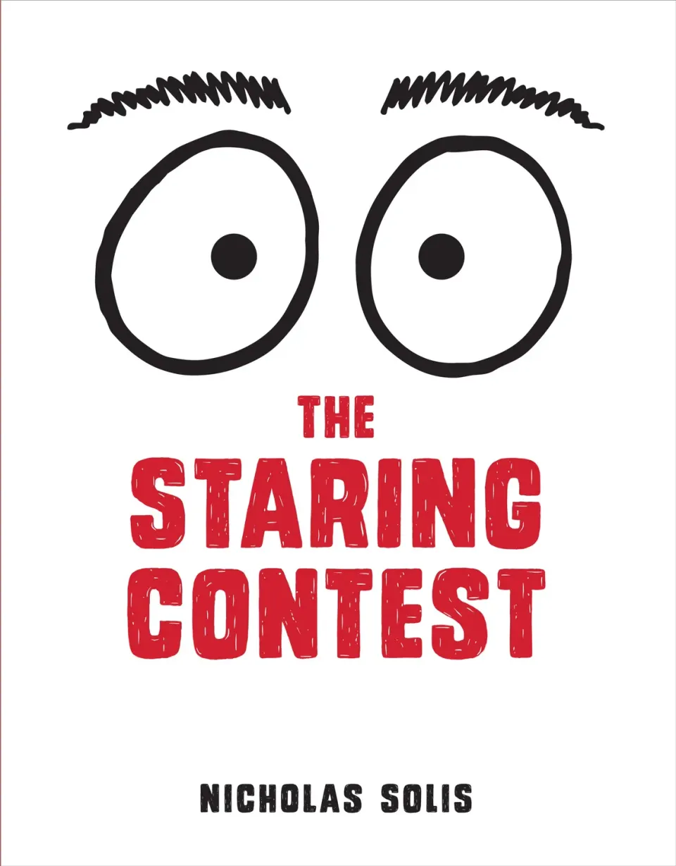 Peter Pauper Press The Staring Contest bildebok innbundet 3-8 år