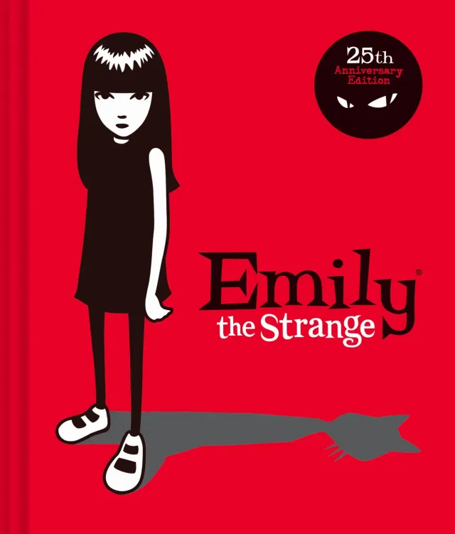 Chronicle Books Emily the Strange 25th Anniversary tegneserie innbundet