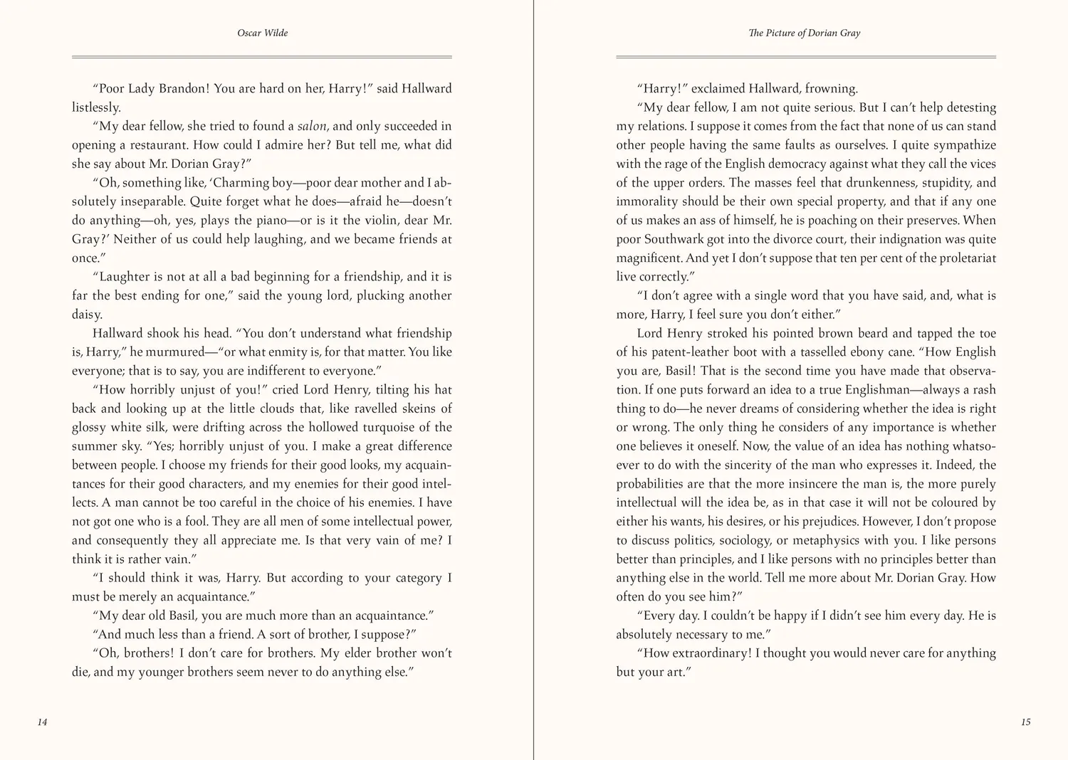 Oscar Wilde The Picture of Dorian Gray innbundet gaveutgave