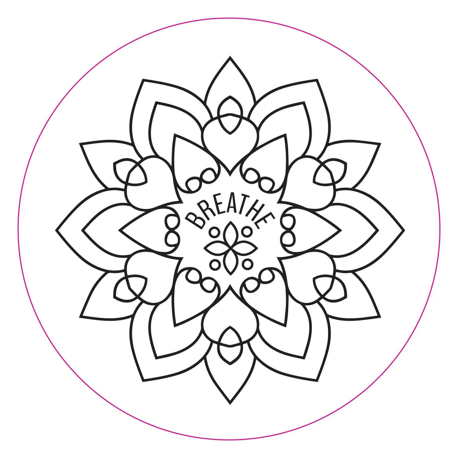 Peter Pauper Press Mandalas broderimønster strykeoverføring 10 stk