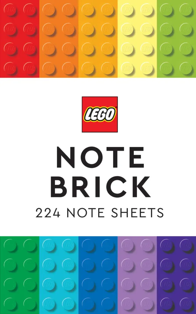 LEGO Note Brick notatkort flerfarget 200 ark