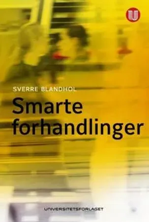 Bokia Smarte forhandlinger heftet bok pent brukt