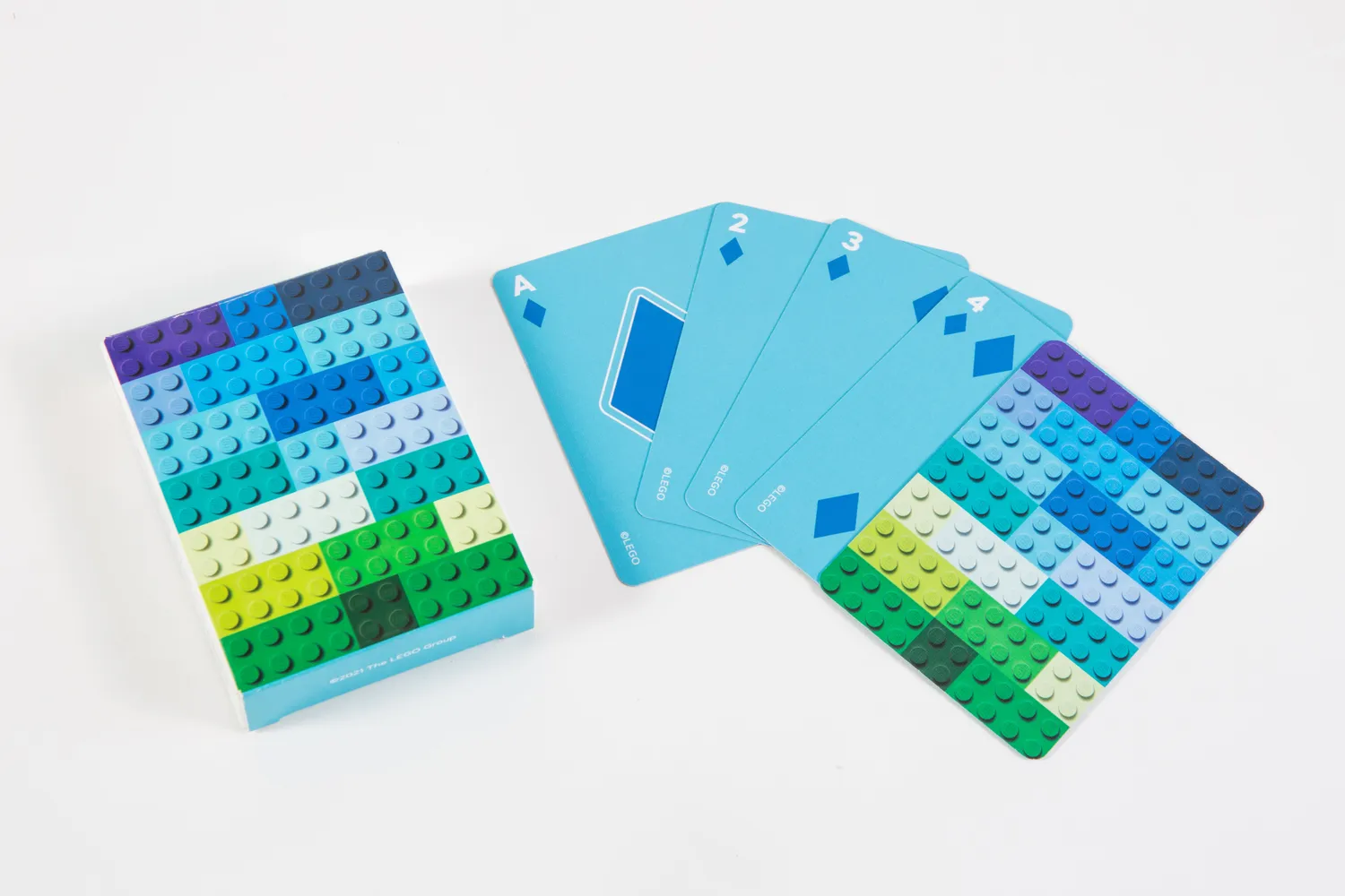 Abrams and Chronicle LEGO Brick spillkort 2 pakker klosser