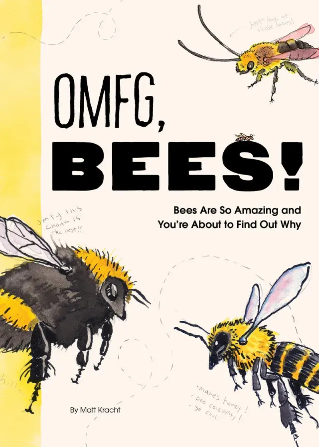 Abrams & Chronicle Books OMFG, BEES! pocketbok bier