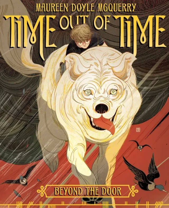 Abrams and Chronicle Time out of Time Beyond the Door barnebok innbundet