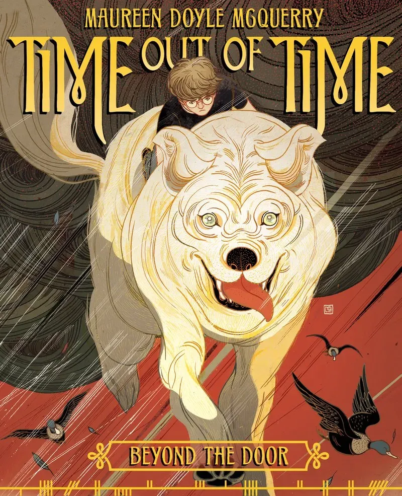 Abrams and Chronicle Time out of Time Beyond the Door barnebok innbundet
