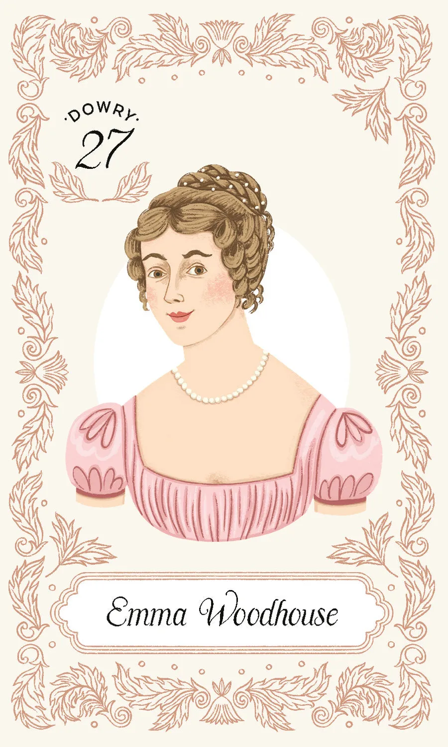 Abrams Jane Austen Dowries Dalliances kortspill