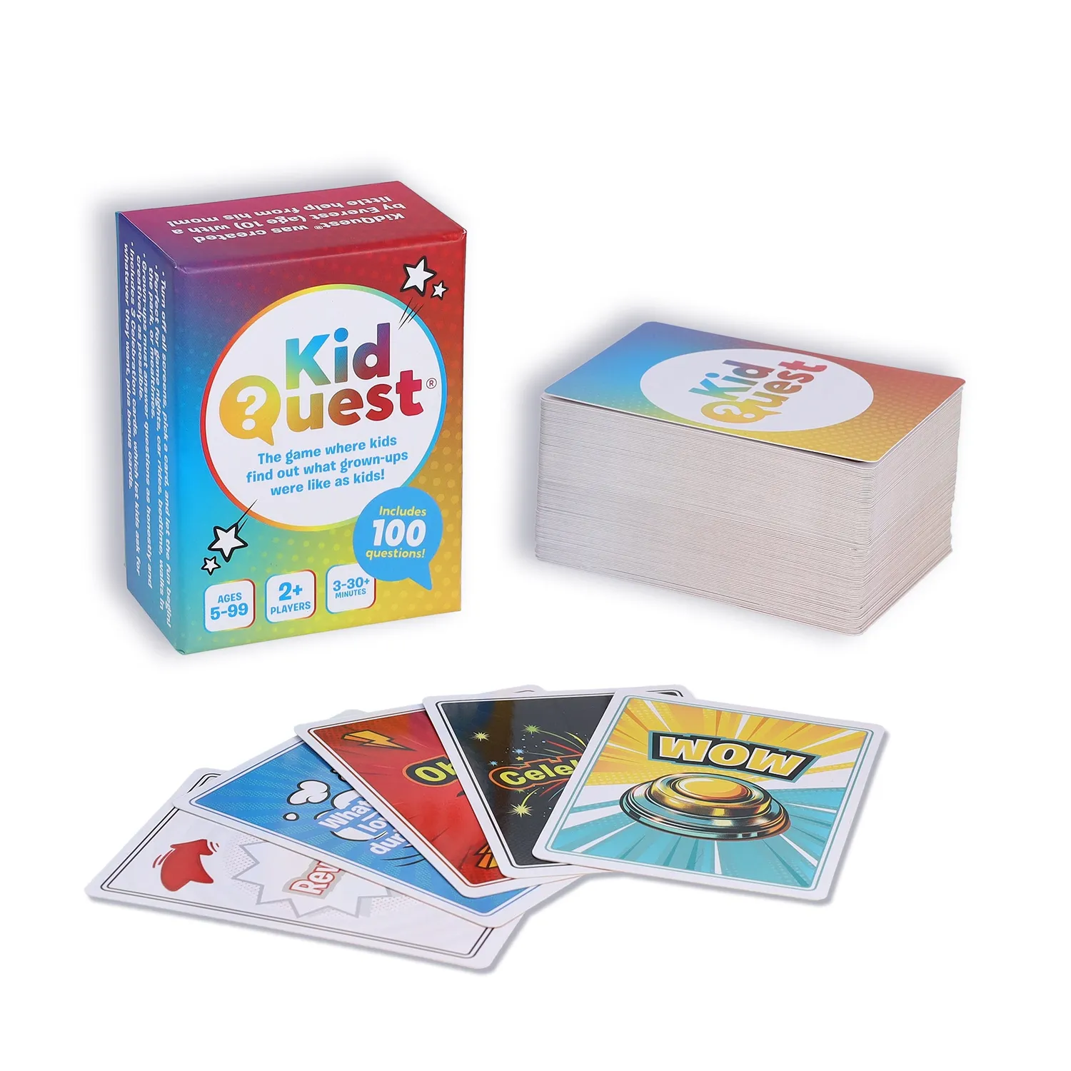 Chronicle Books KidQuest samtalekort 100 kort fra 5 år