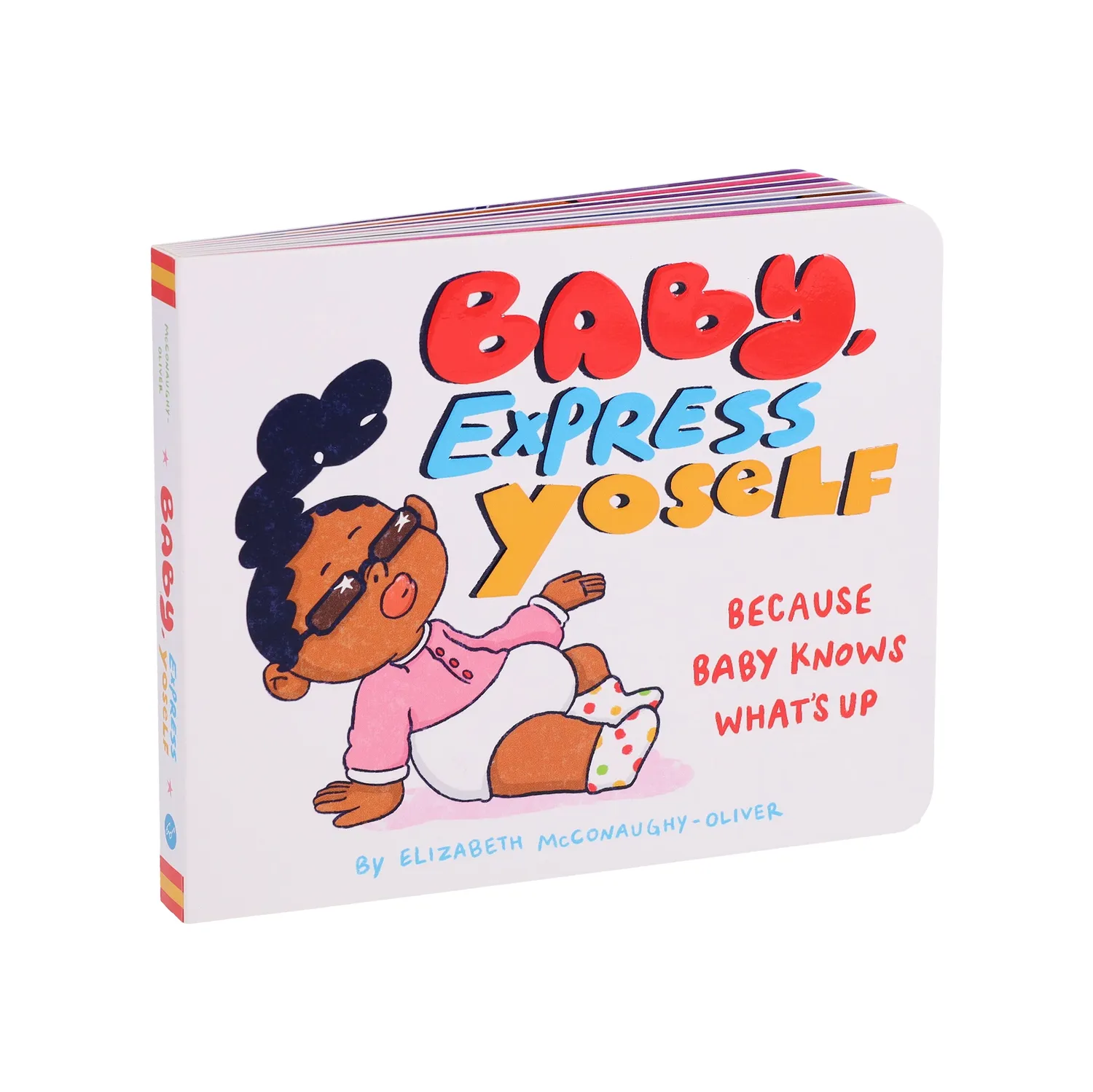 Baby Express Yoself pappbok humoristisk babybok