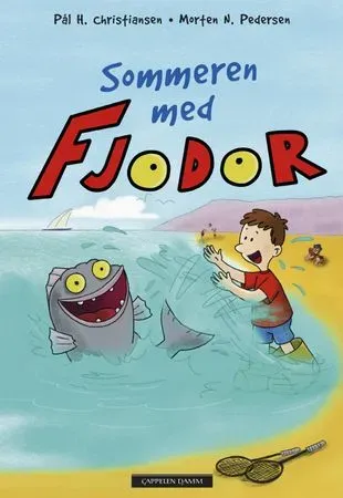 Bokia Sommeren med Fjodor bok innbundet barn