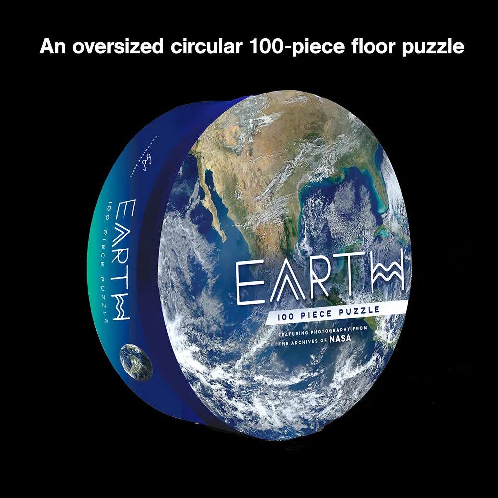 Abrams Earth puslespill 100 brikker rundt NASA