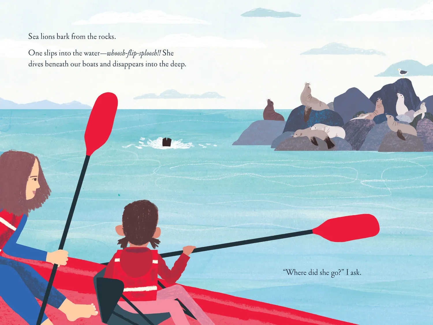 Over and Under the Waves barnebok paperback