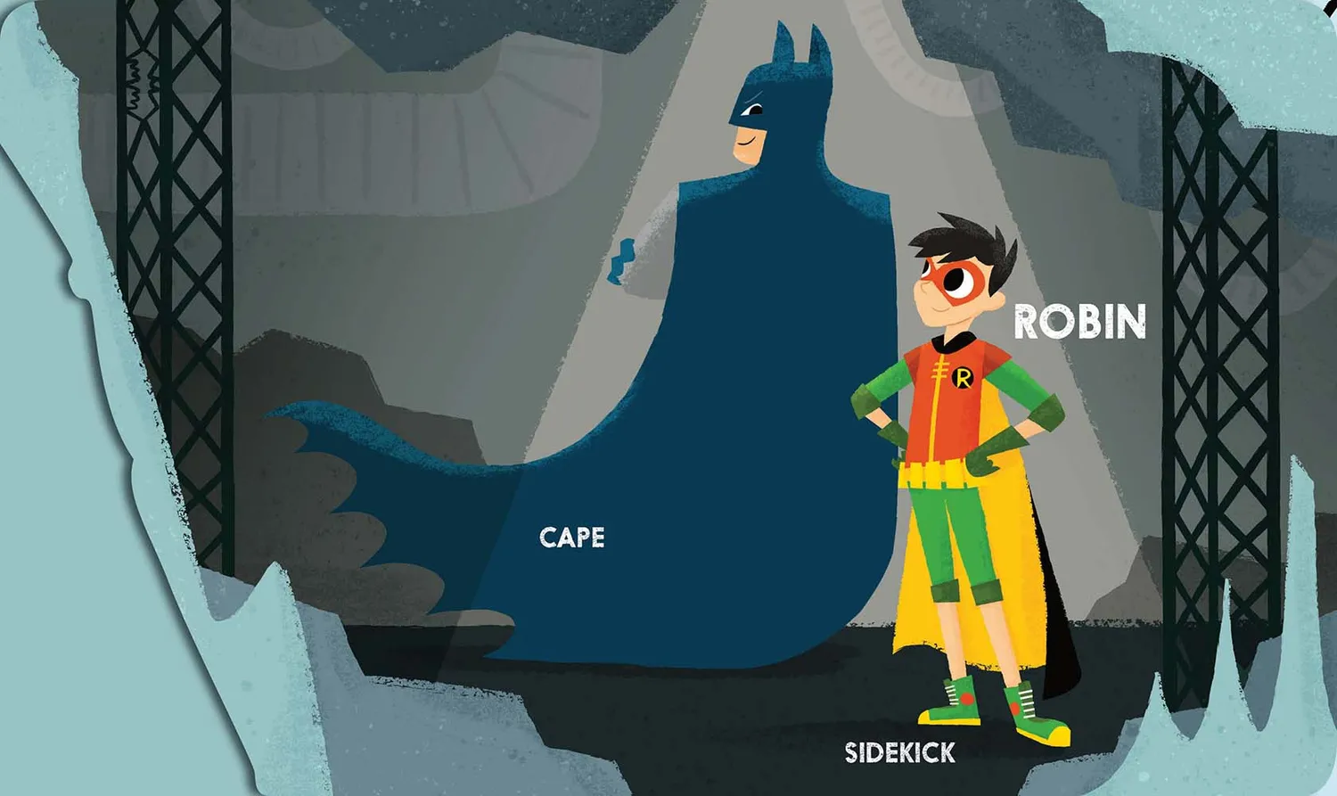 Batman Block pappbok pepebok Abrams Block Book