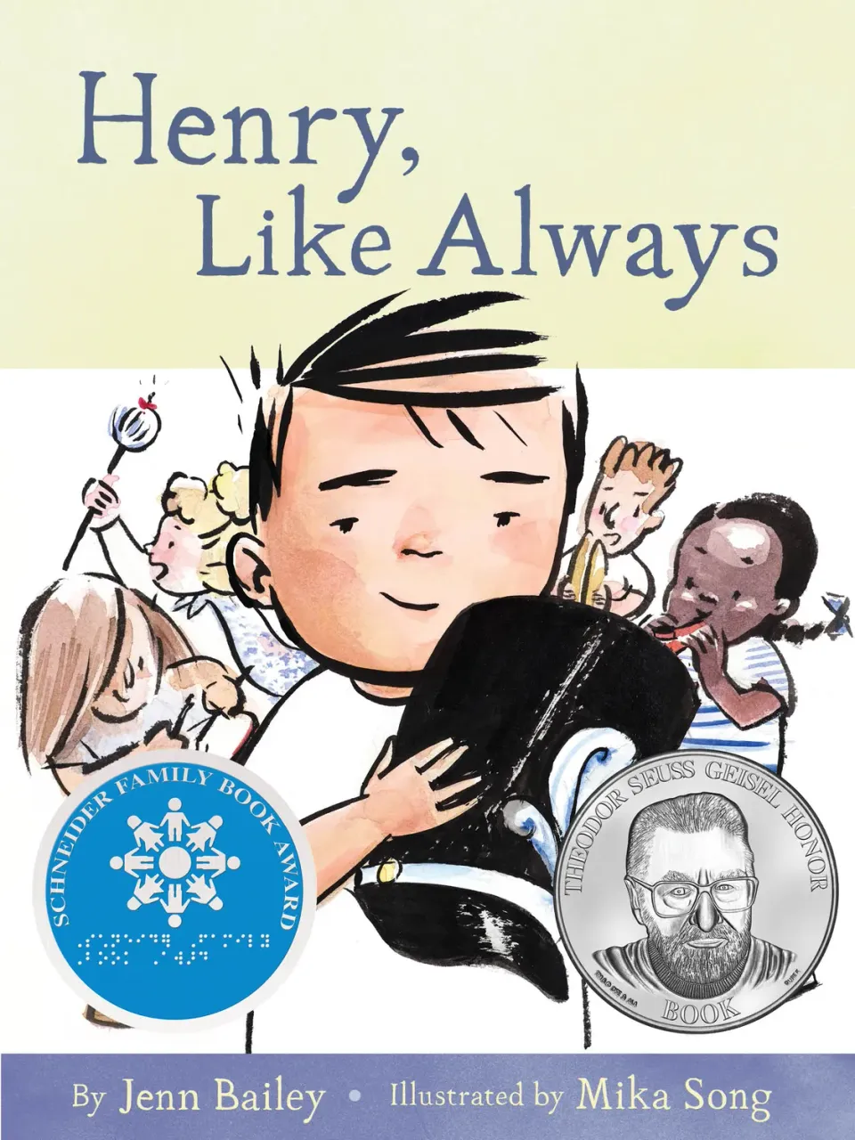 Chronicle Books Henry Like Always barnebok pocket 6-9 år