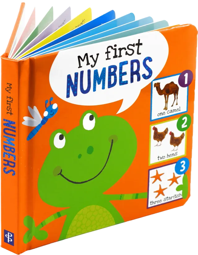Peter Pauper Press My First Numbers brettbok tall baby