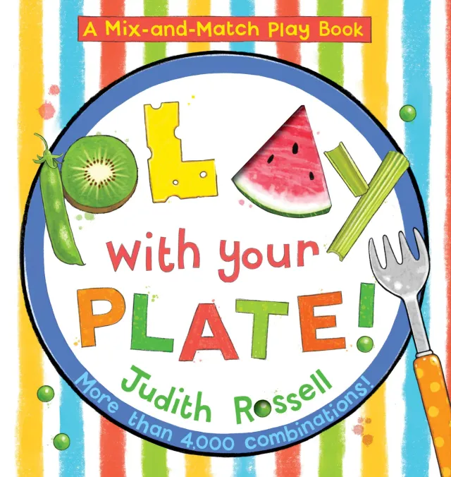Abrams & Chronicle Books Play with Your Plate pappbok barn
