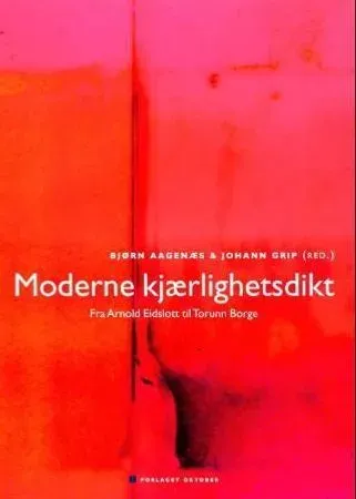 Bokia Moderne kjærlighetsdikt innbundet bok pent brukt lyrikk