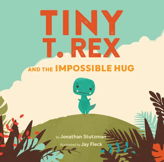 Chronicle Books Tiny T. Rex Impossible Hug barnebok innbundet 3-5 år