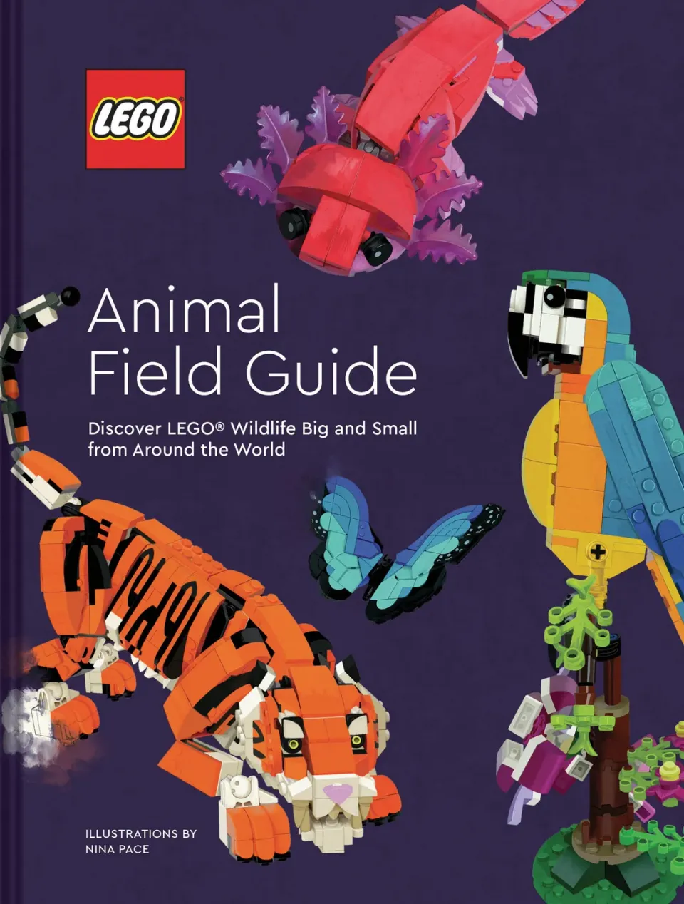 LEGO Animal Field Guide bok innbundet dyr