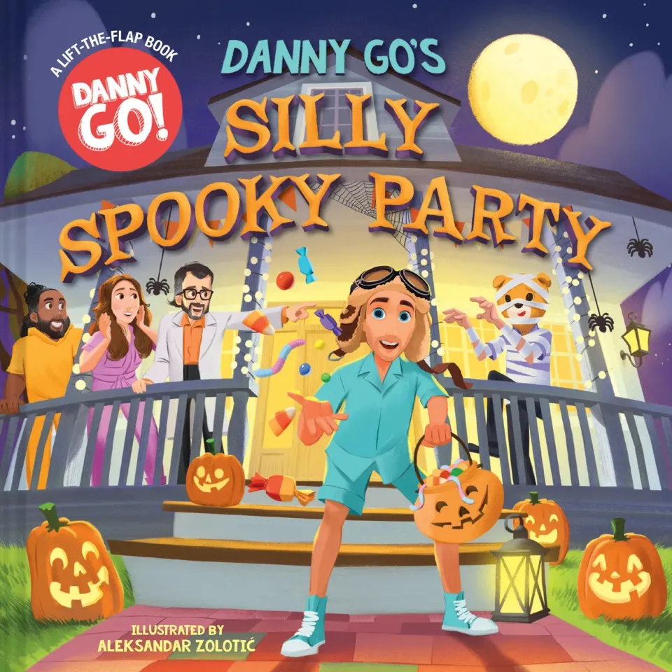 Danny Go Silly Spooky Party klaffebok halloween