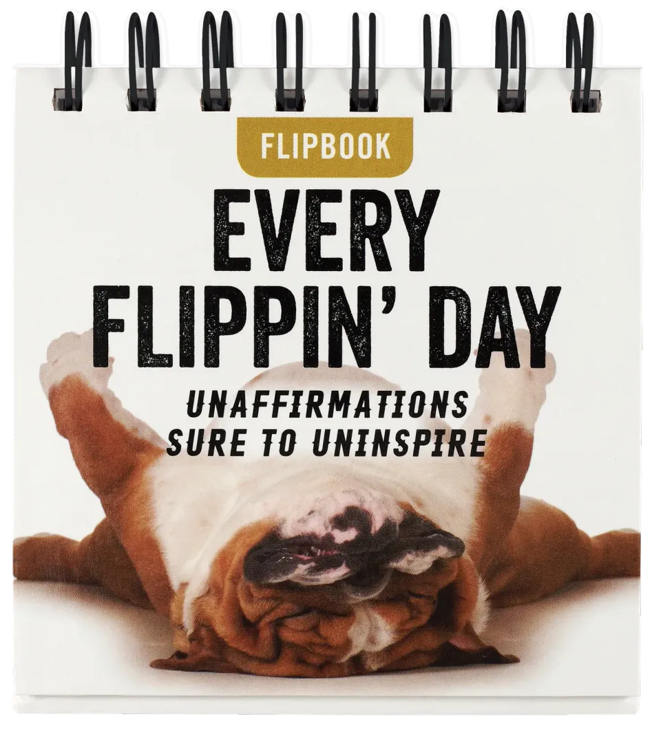 Peter Pauper Press Every Flippin Day flipbok humor bord 48 sider