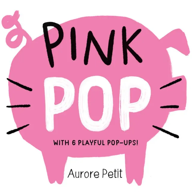 Abrams Pink Pop pappbok pop-up rosa 1-3 år