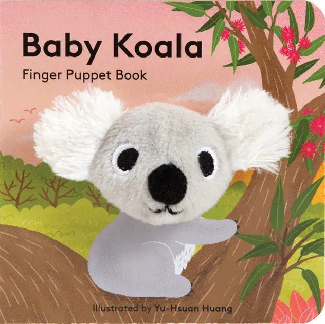 Chronicle Books Baby Koala pekebok med fingerdukke