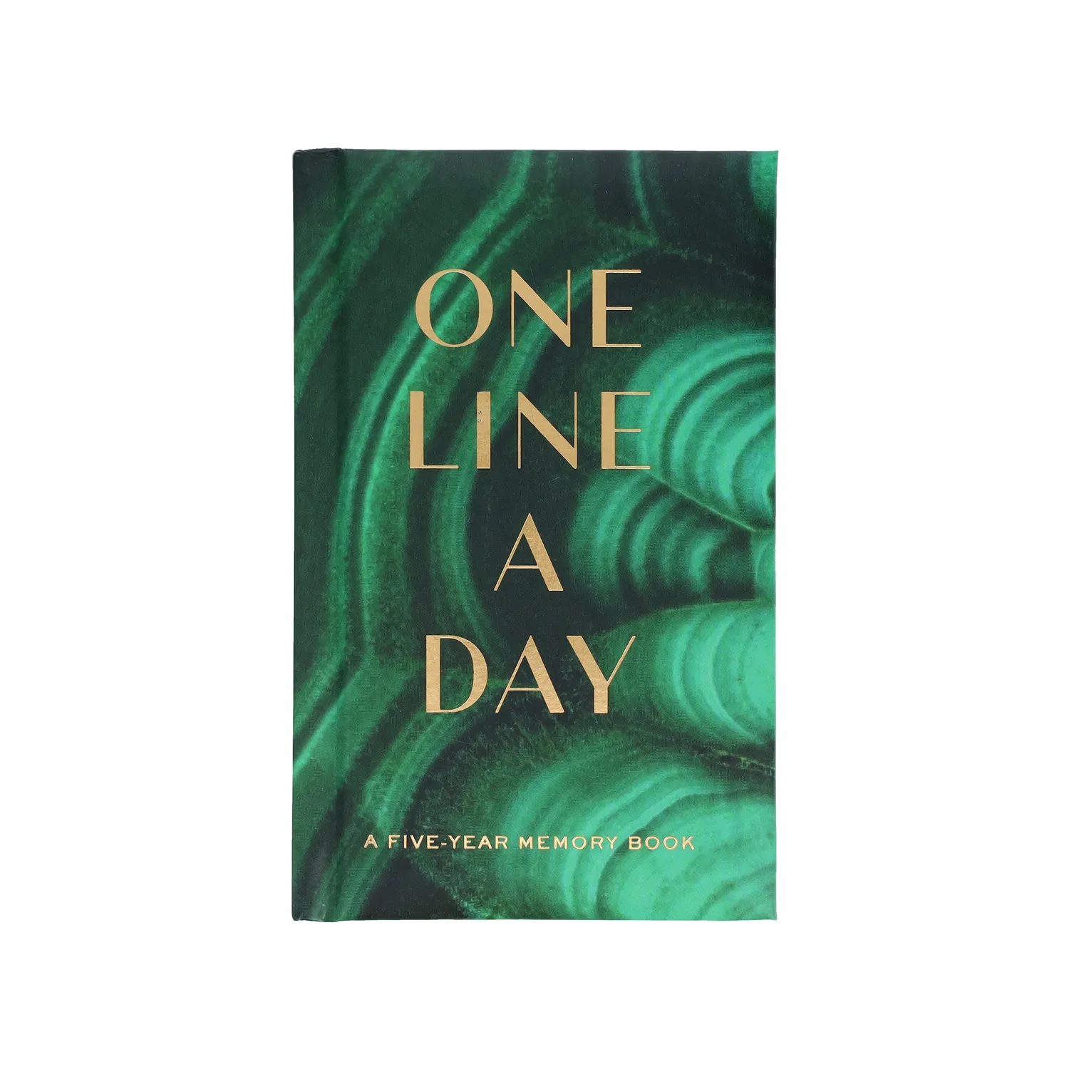 Abrams & Chronicle Books One Line a Day Malachite Green dagbok