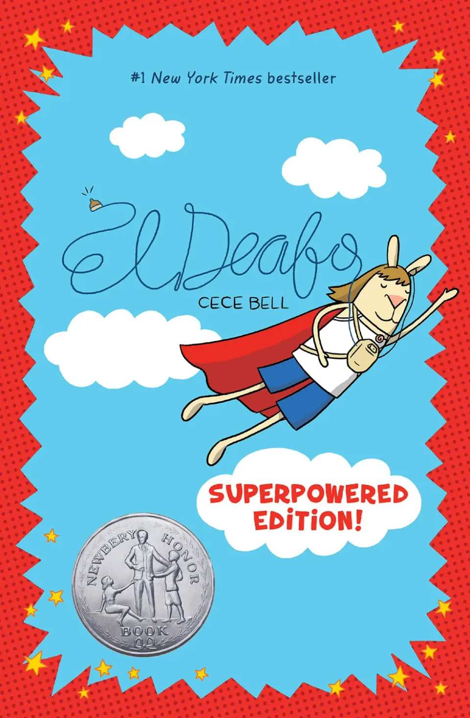 Amulet Books El Deafo Superpowered Edition innbundet bok