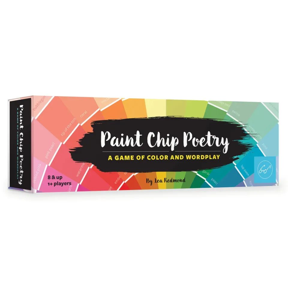 Chronicle Books Paint Chip Poetry spill farger dikt