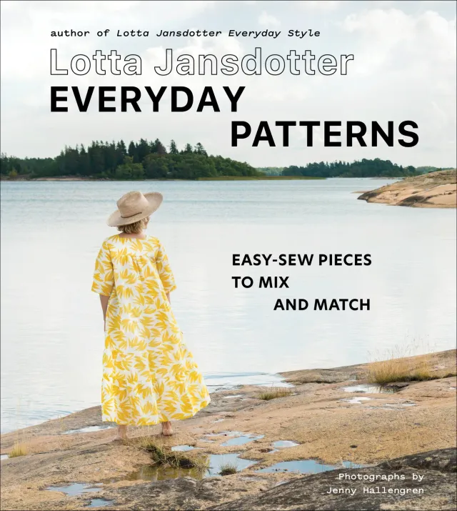 Abrams Lotta Jansdotter Everyday Patterns bok innbundet symønster