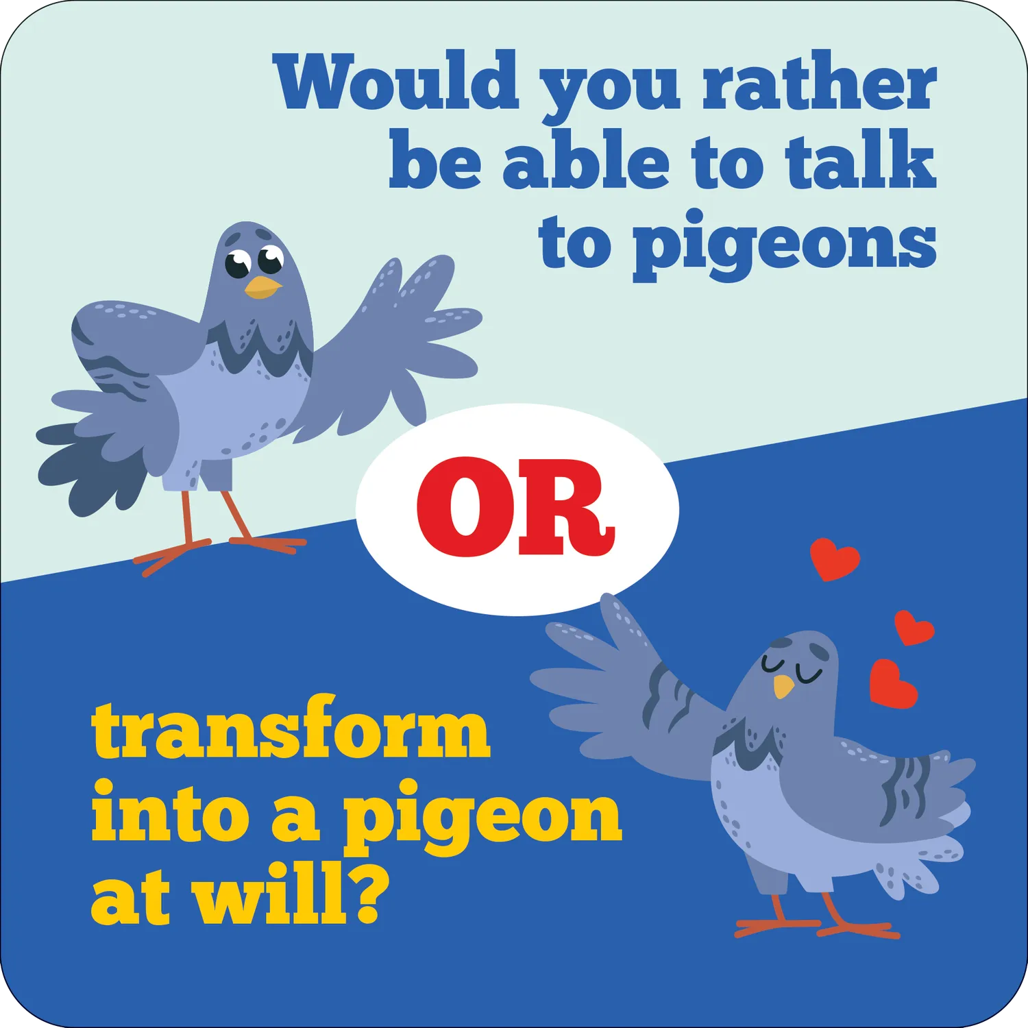 Peter Pauper Press Would You Rather lunsjlapper 60 stk