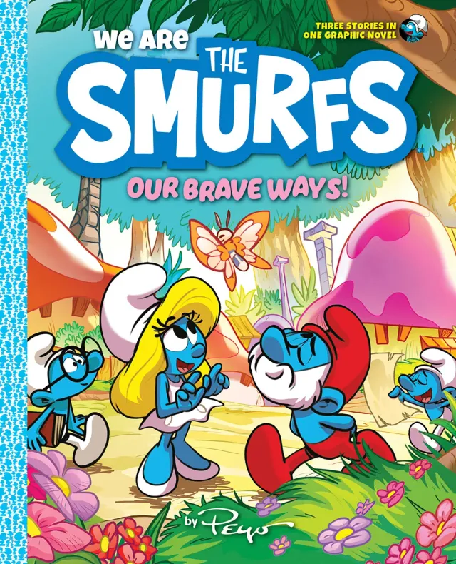 Amulet We Are the Smurfs Our Brave Ways 4 barnebok innbundet 6-9 år