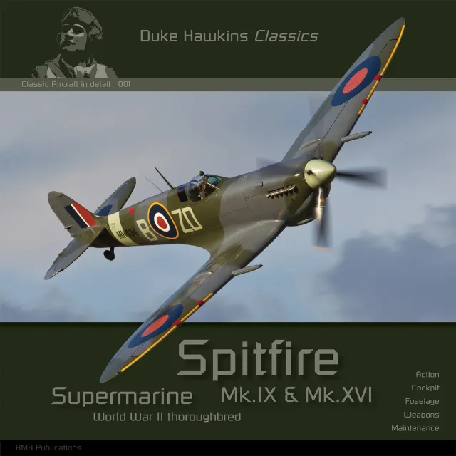 Duke Hawkins Spitfire Mk.IX XVI bok 116 sider