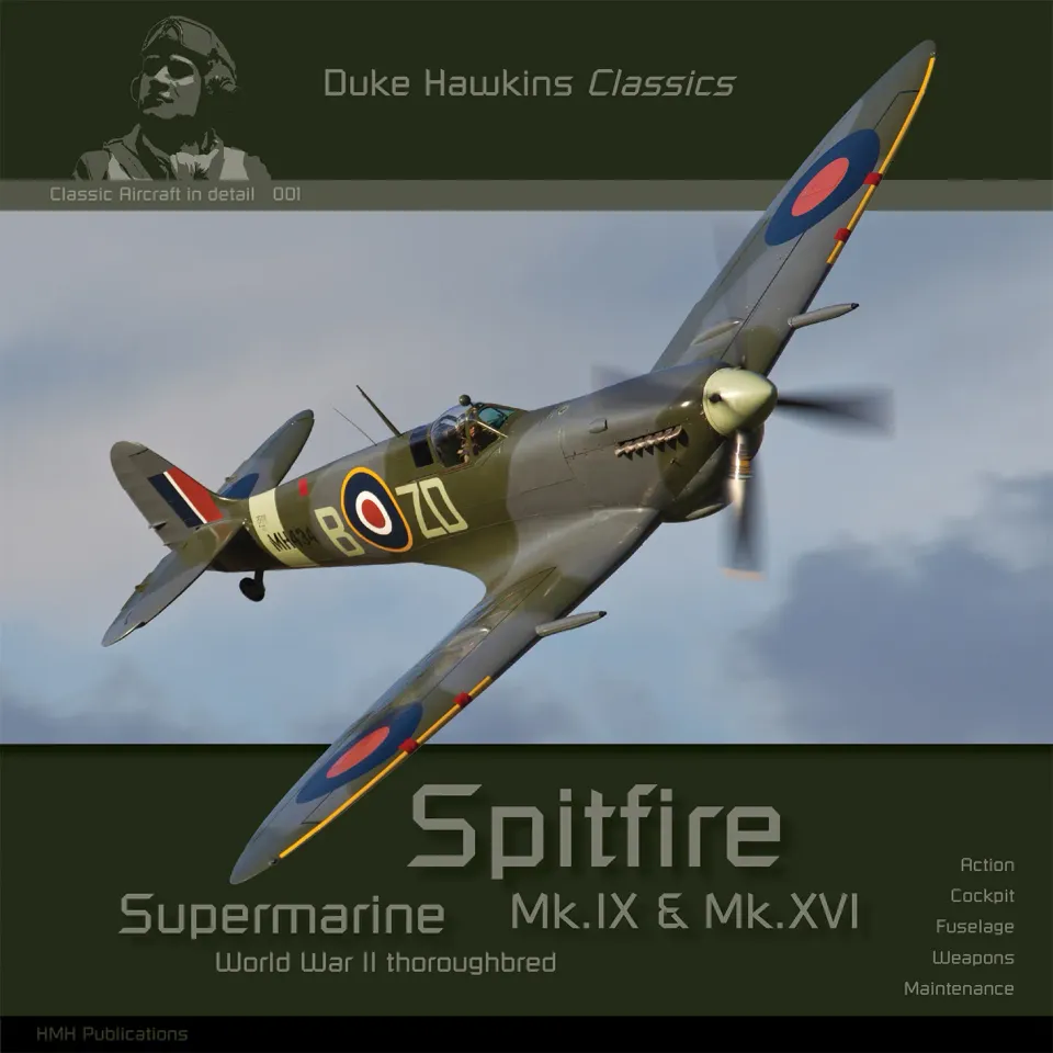 Duke Hawkins Spitfire Mk.IX XVI bok 116 sider