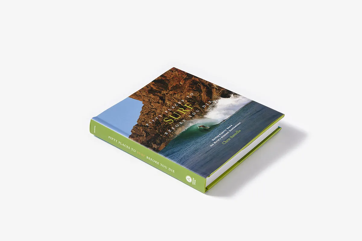 Abrams Fifty Places to Surf Before You Die innbundet surfebok